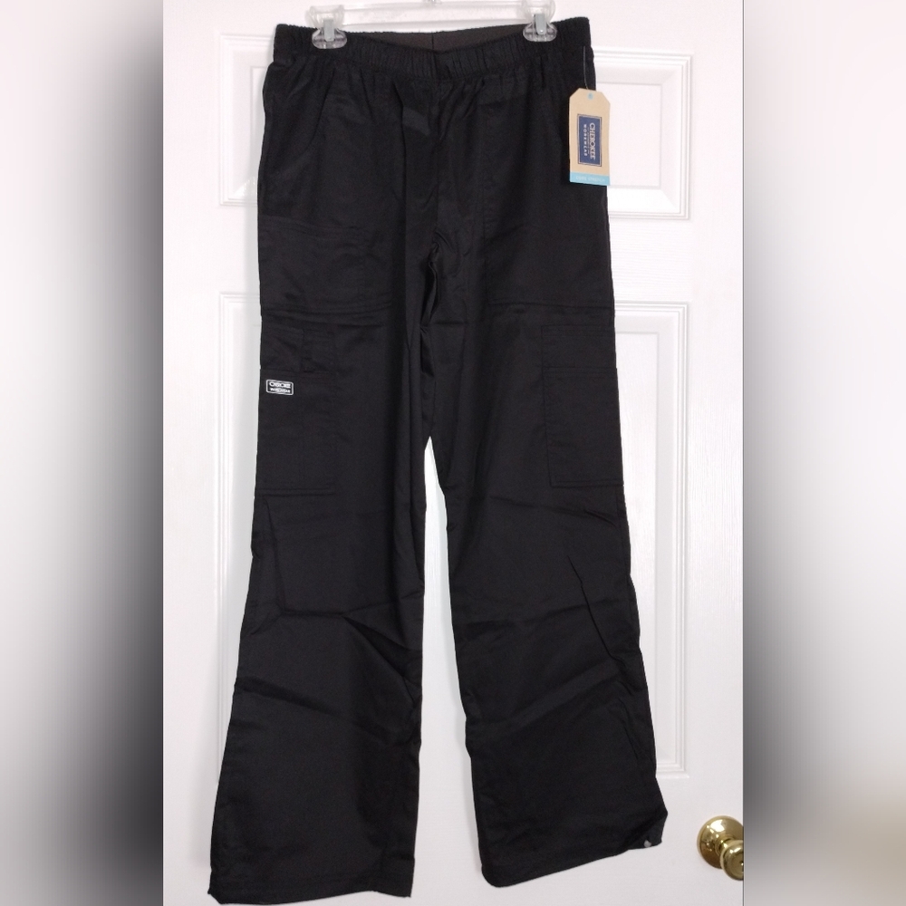 NWT Black Scrub Pants Size MED